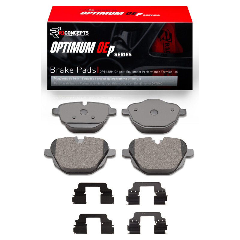 BMW 520i Brake Pads - Rear - R1 Concepts - Optimum OE - `11-`25